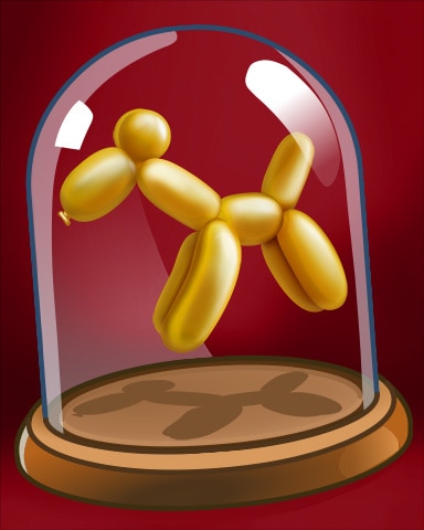 Poppit! HD Balloon Dog Badge