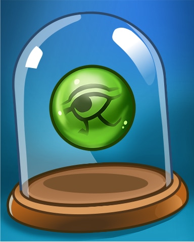 Phlinx II Green Eyeball Badge