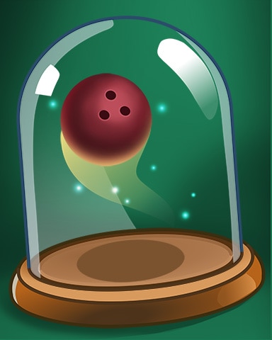 Bowling Ball Badge - Poppit! Party