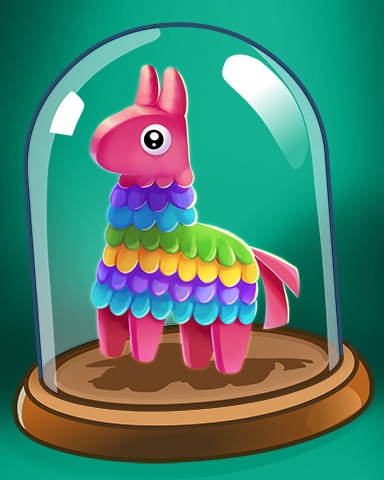 Pogo Slots Pink Pinata Badge