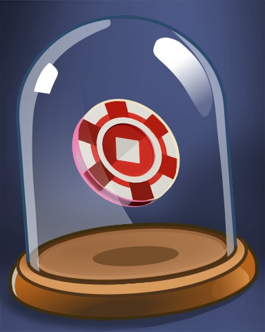 Poker Chip Badge - Poker Town