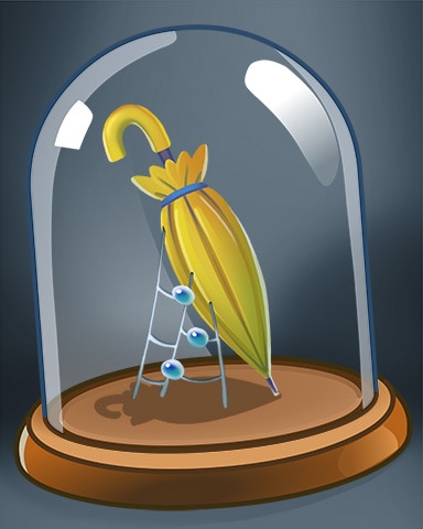 Rainy Day Spider Solitaire HD Umbrella Web Badge