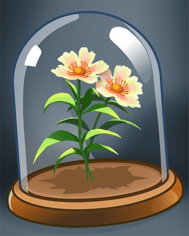 Rainy Day Spider Solitaire HD Blooming Flowers Badge