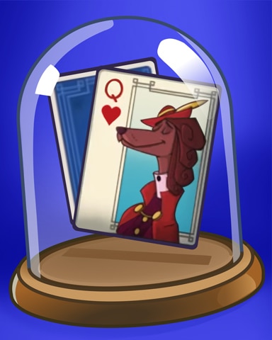Dog Queen Badge - Spades HD