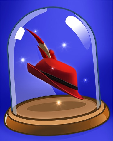 Spades HD Red Fedora Badge