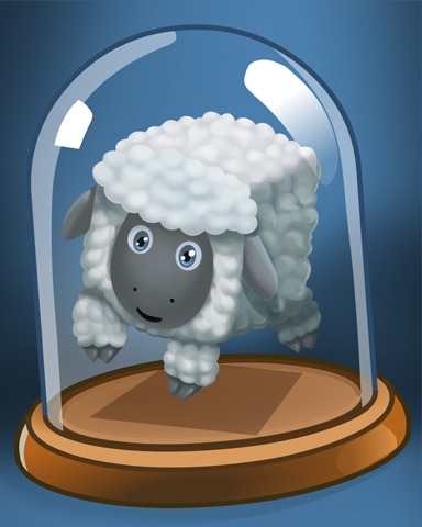 Happy Lamb Badge - Stack'em HD