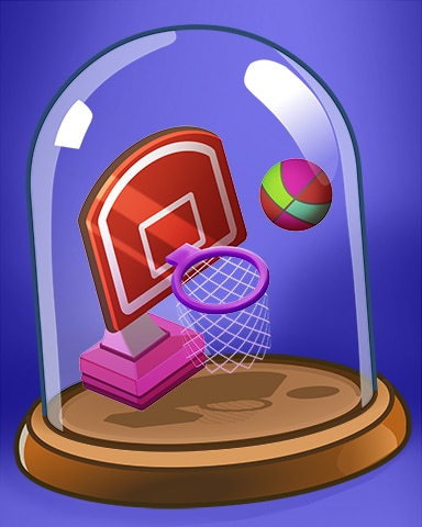 Pogo Snowbird Solitaire Beach Basketball Badge
