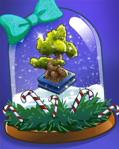 Holiday Bonsai Badge - Snowbird Solitaire