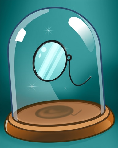 Sweet Tooth Town Toothie Monocle Badge