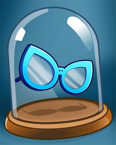 Turbo 21 HD Funky Glasses Badge