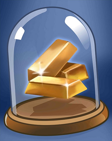 Gold Bars Badge - Thousand Island Solitaire HD