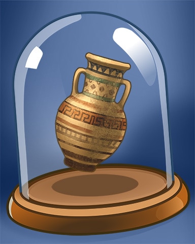Amphora Vase Badge - Thousand Island Solitaire HD