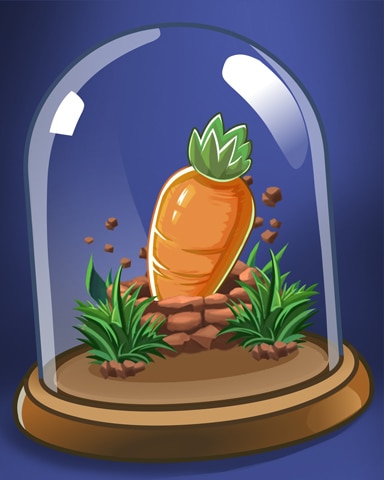 Dug Up Carrot Badge - Word Whomp HD
