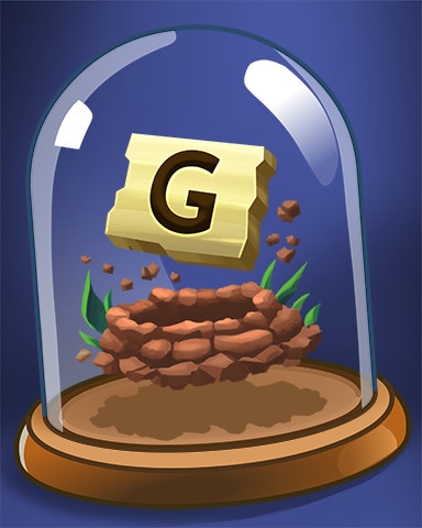 G is for Gopher Badge - Word Whomp HD