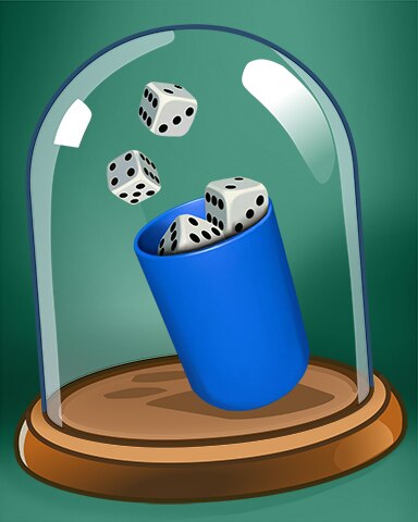 Yahtzee! Wild Dice Cup Badge