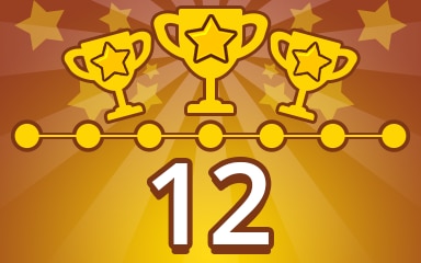 Pogo Daily Sudoku Weekly Special 12 Badge