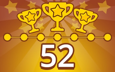 Pogo Daily Sudoku Weekly Special 52 Badge