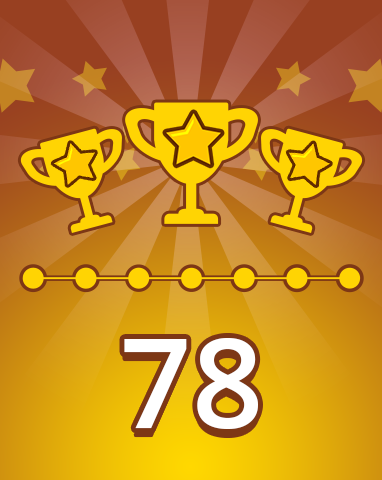 Pogo Daily Sudoku Weekly Special 78 Badge
