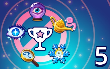Pogo Daily Sudoku No Power-ups Weekly Special 5 Badge