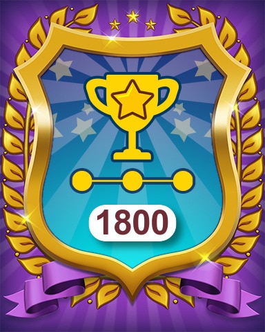 Pogo Daily Sudoku Weekly Special Puzzle 1800 Badge