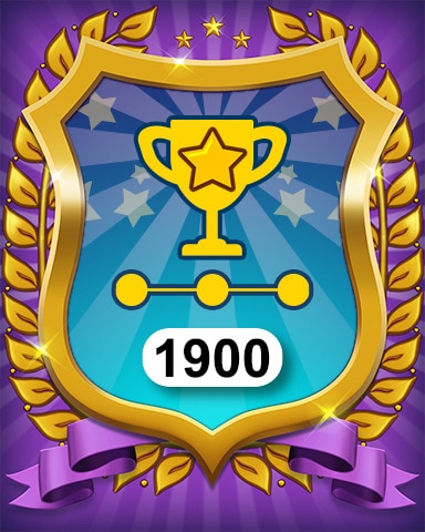 Pogo Daily Sudoku Weekly Special Puzzle 1900 Badge