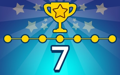 Pogo Daily Sudoku Weekly Special Puzzle 7 Badge