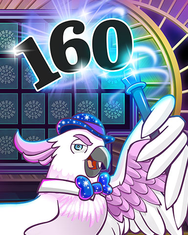 Wheel Of Fortune: Pogo Edition Rank 160 Badge