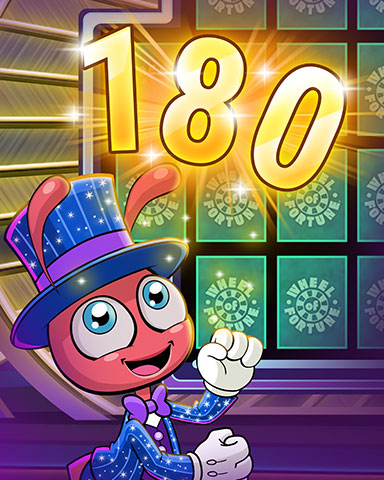 Wheel Of Fortune: Pogo Edition Rank 180 Badge