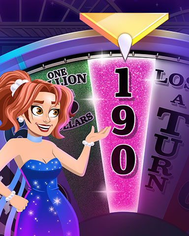 Wheel Of Fortune: Pogo Edition Rank 190 Badge