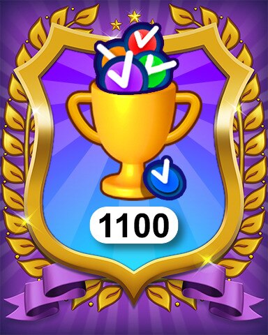 Pogo Daily Sudoku Win Streak 1100 Badge