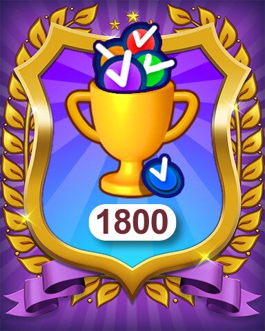Pogo Daily Sudoku Win Streak 1800 Badge