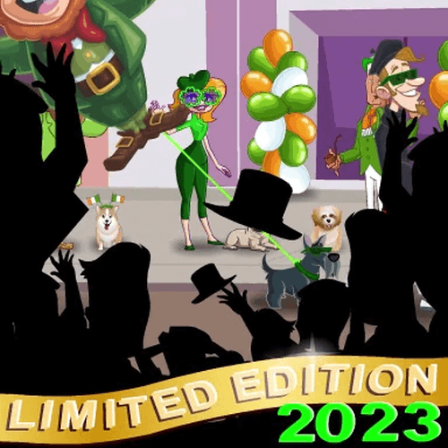 2023 St. Patrick's Day Limited Edition Badge Pogo Fans
