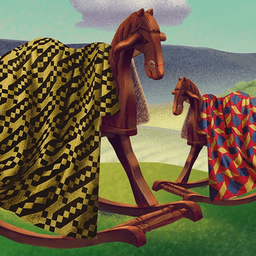 Quilting Squares Badge Collection