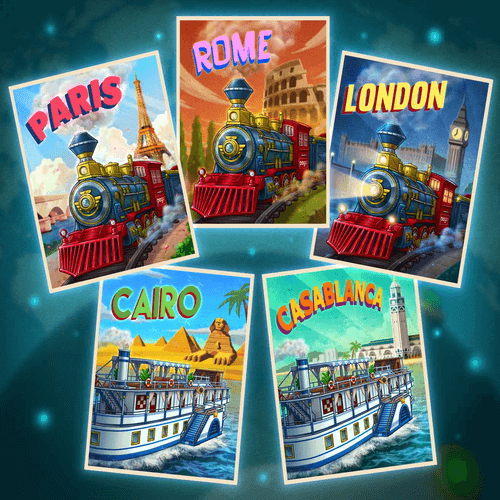 Rails and Rivers Badge Collection