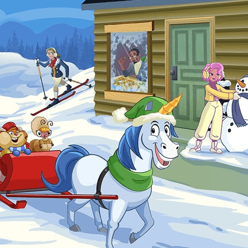 Winter Activities Badge Collection