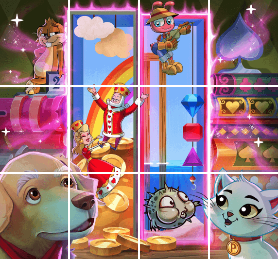 Book Nook Treasure Chase Collage