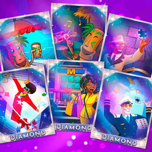 August 2025 Diamond Mix-n-Match Badges