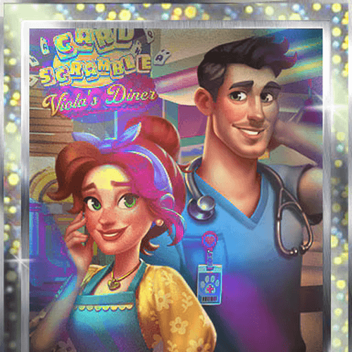 Free Card Scramble Platinum Badge