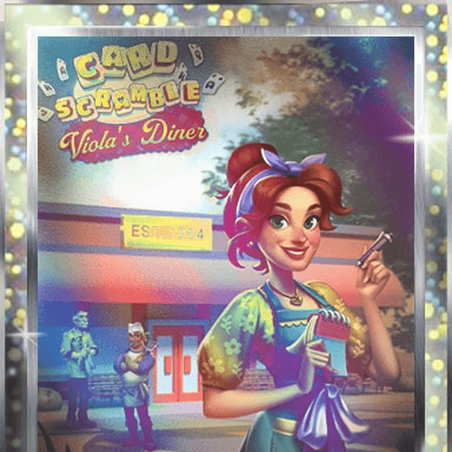 Free Card Scramble Platinum Badge