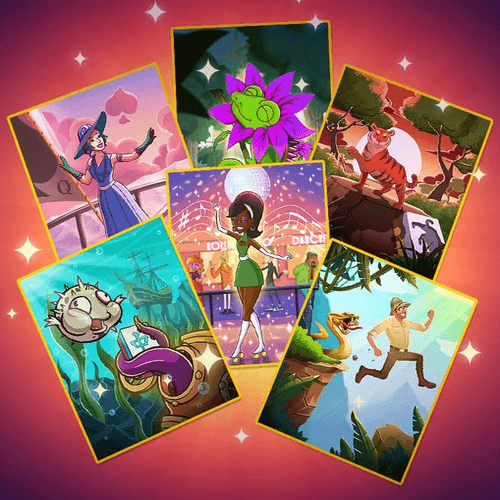 April 2025 Mix-n-Match Badges