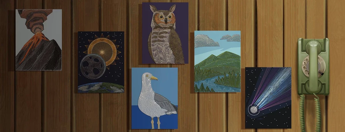 Nail and String Art Badge Collection Week Four