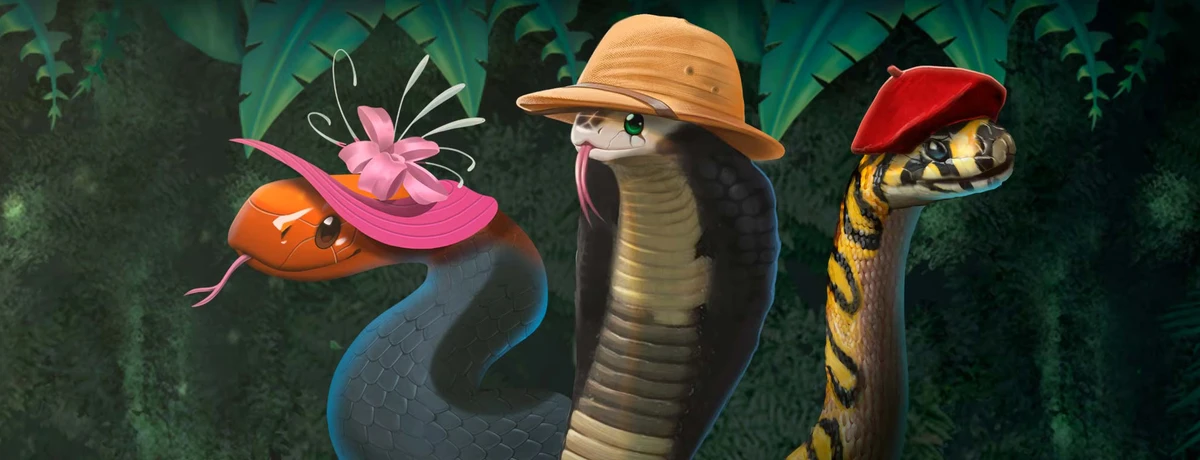 Snakes in Hats Badge Collection