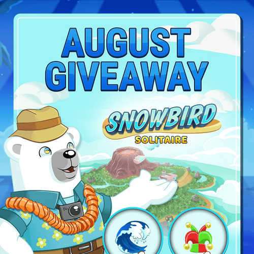 Snowbird Solitaire August Giveaway