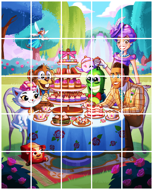 High Tea Bingo Jam Collage