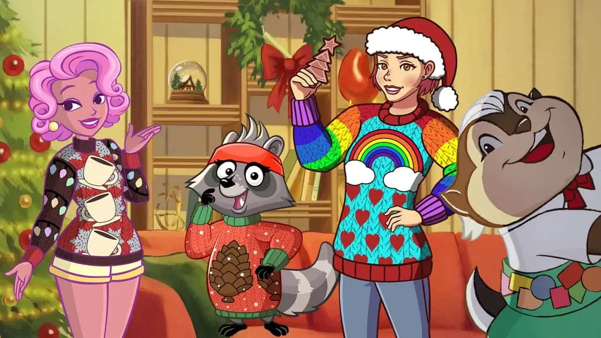 Ugly Sweaters Badge Collection Pack 4