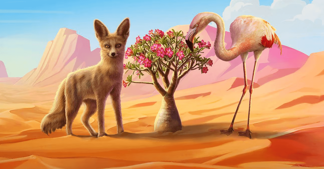 Desert Wonders Badge Collection Pack 4