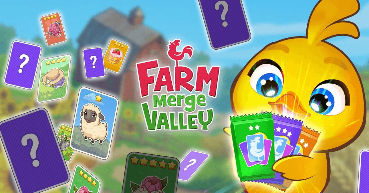 Farm Merge Valley Sticker Book