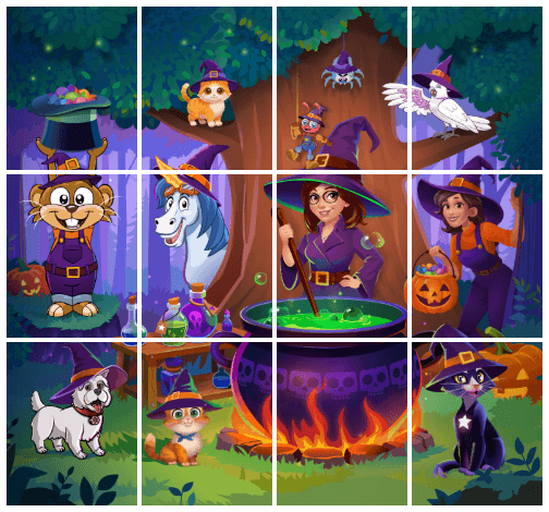 Final reward image for the Halloween Brew Treasure Chase Event