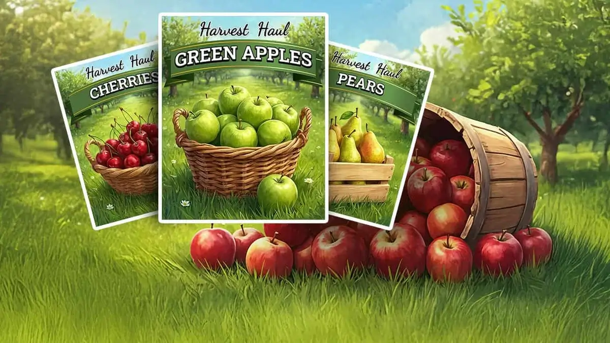 Harvest Haul Badge Collection Packs 1 & 2