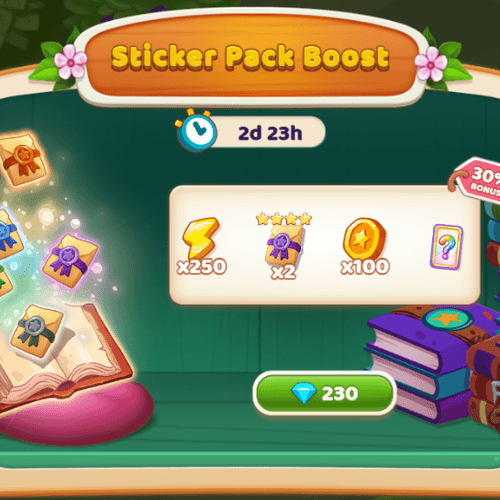 Merge Academy Sticker Pack Boost Deal